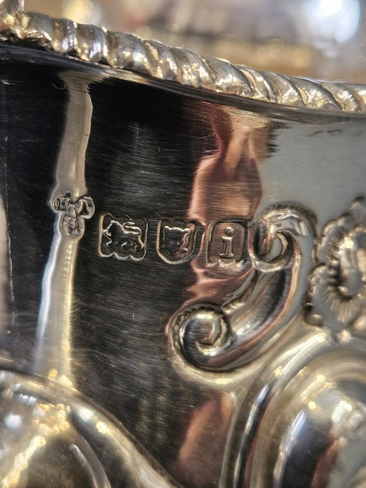 Edwardian Silver Cream Jug - Image 7