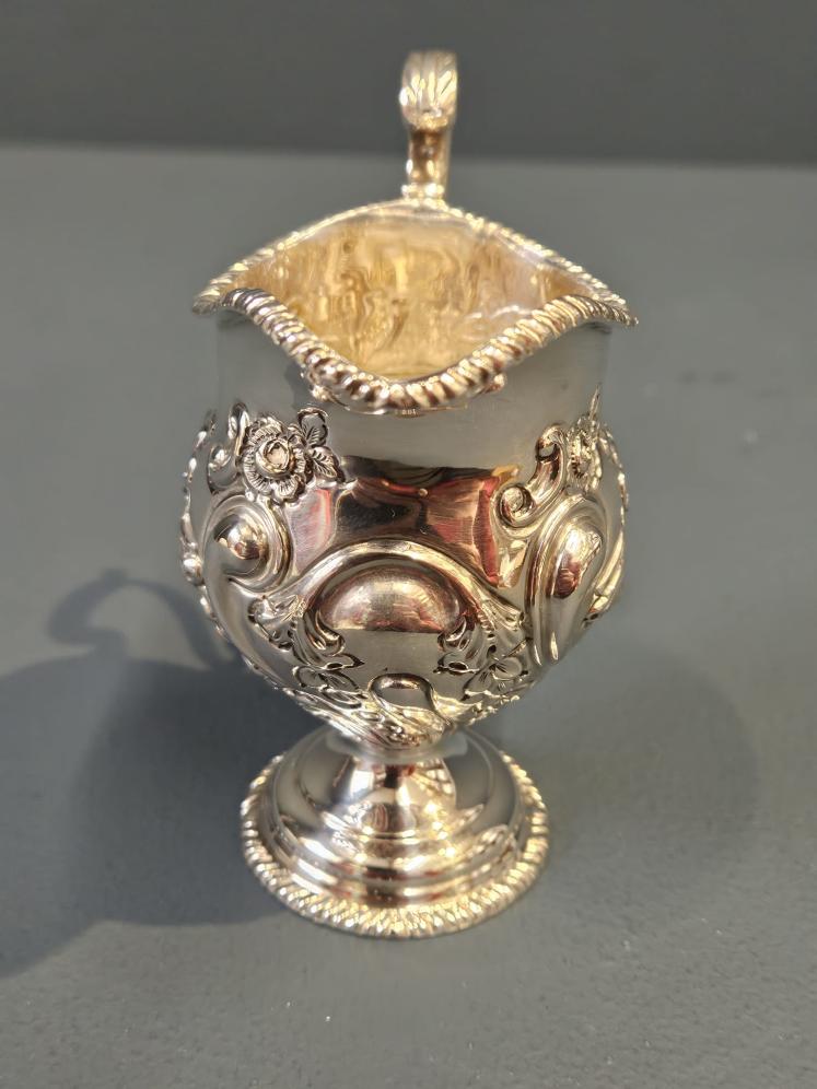 Edwardian Silver Cream Jug - Image 5