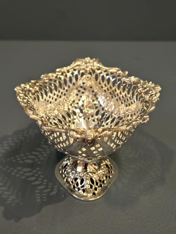 Victorian Silver Basket - Image 9