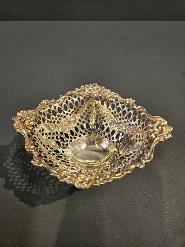 Victorian Silver Basket - Image 5