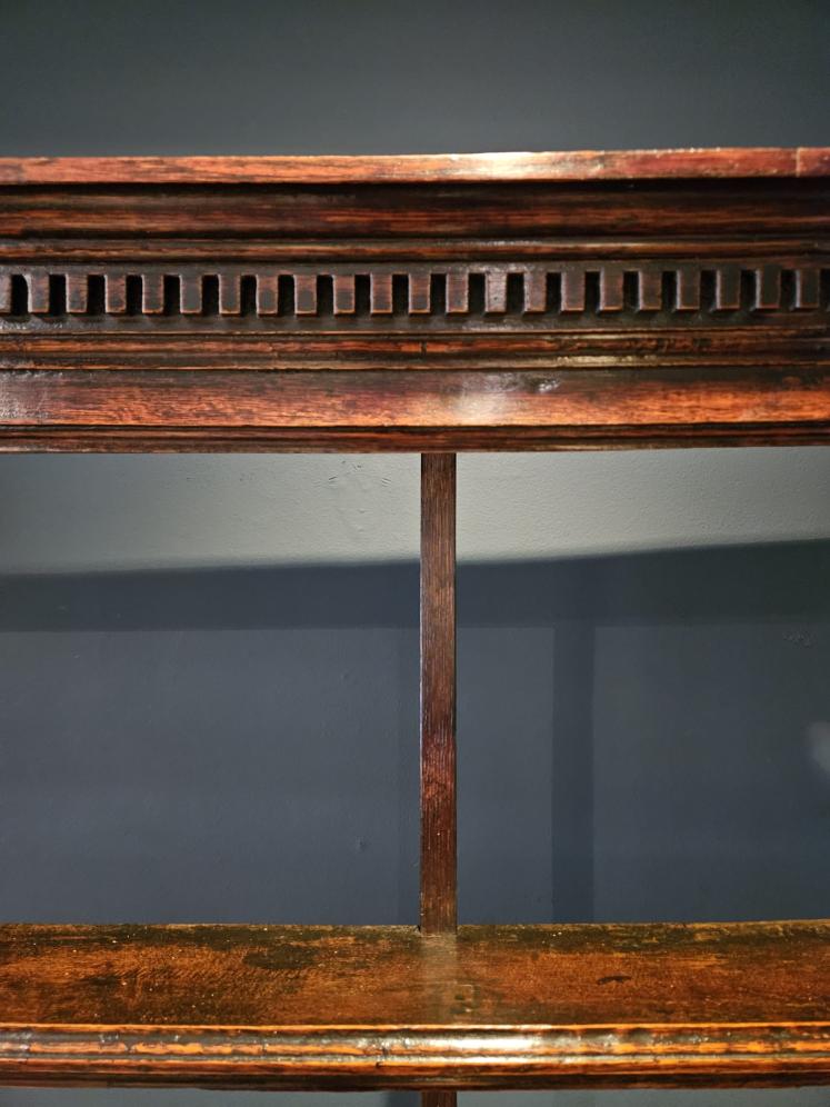 Outstanding George II Oak Country House Dresser and Rack - Image 13