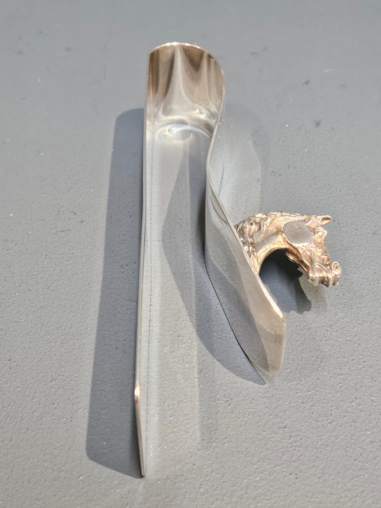 Hermes Silver Plated Horse Head Newspaper Clip - Image 8