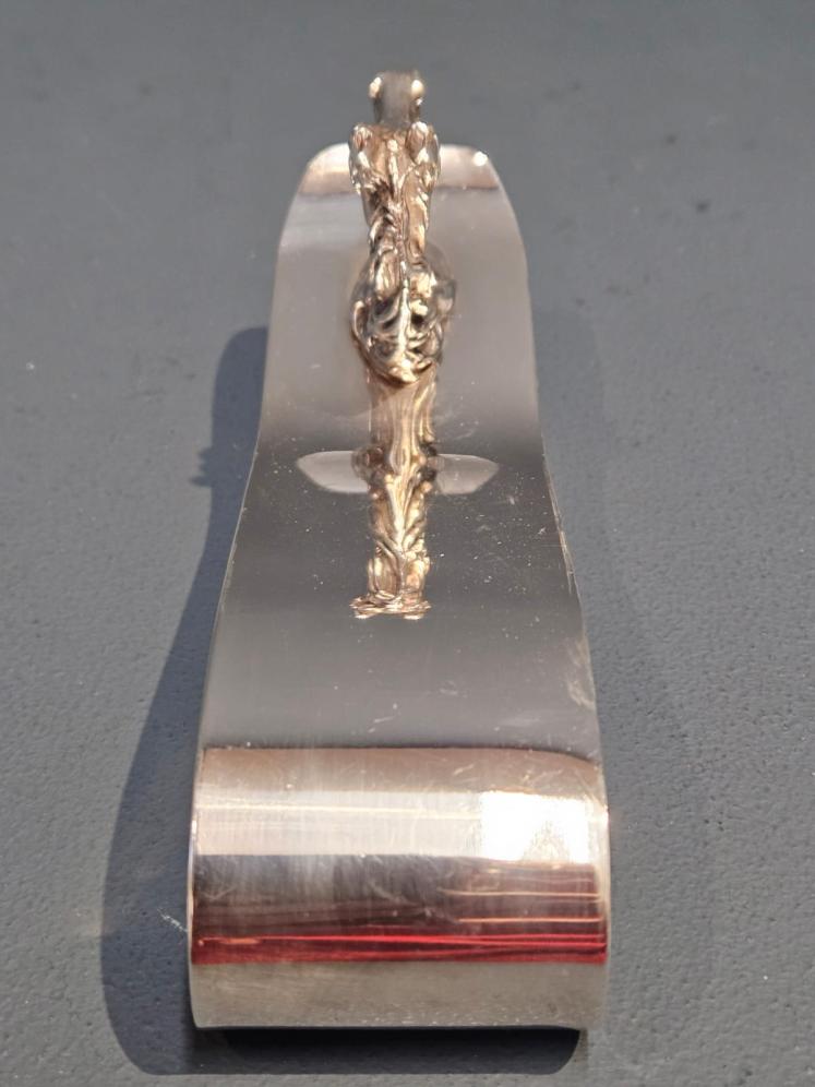 Hermes Silver Plated Horse Head Newspaper Clip - Image 4