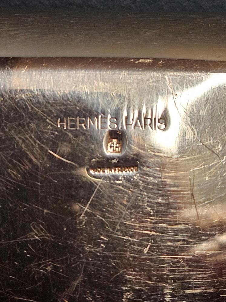Hermes Silver Plated Horse Head Newspaper Clip - Image 2
