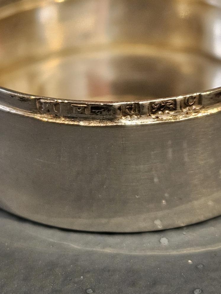 Silver Art Nouveau Pill Box - Image 3
