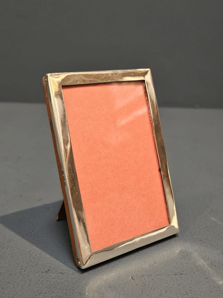 Small Polished Silver Photo Frame - Image 2