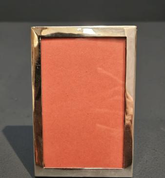 Small Polished Silver Photo Frame - Image