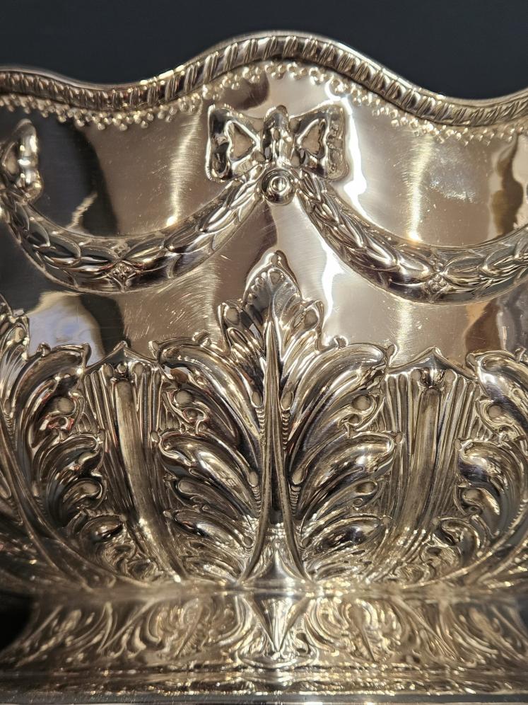 Victorian Silver 15 Troy Oz 8" Bowl - Image 4