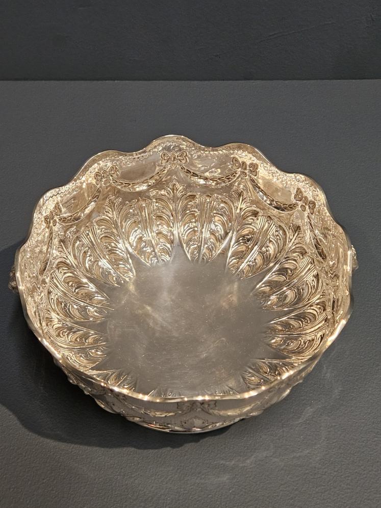 Victorian Silver 15 Troy Oz 8" Bowl - Image 3
