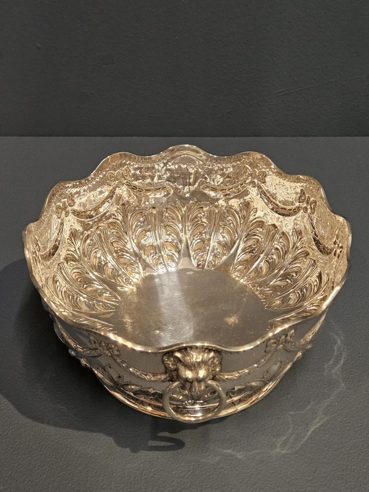 Victorian Silver 15 Troy Oz 8" Bowl - Image 2