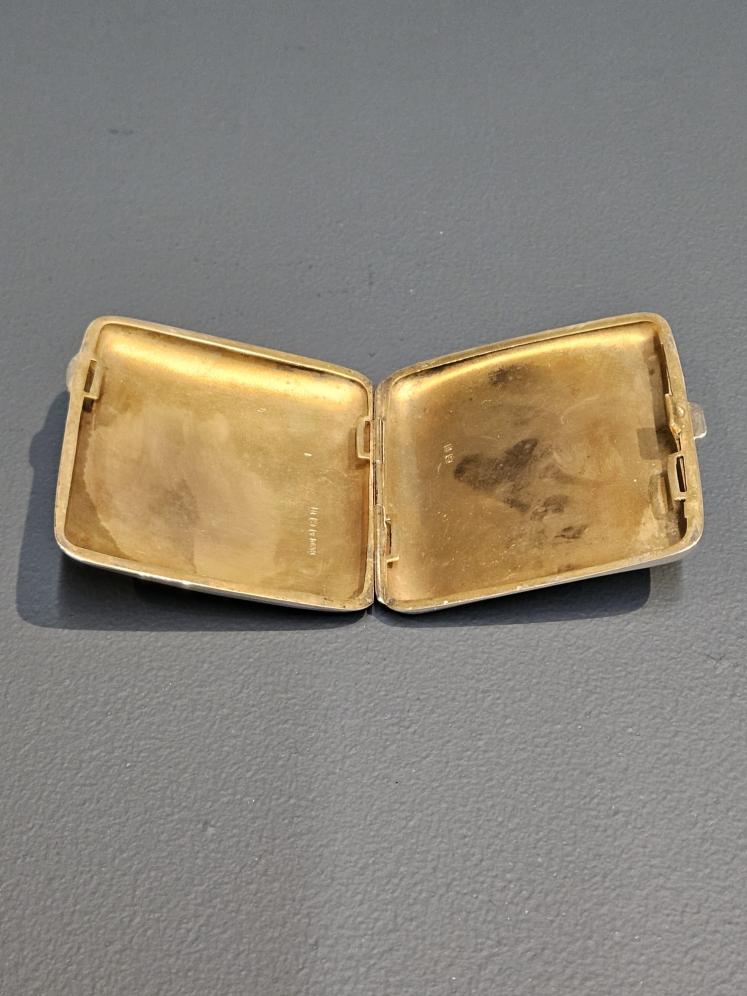 Chased Silver Cheroot Case  - Image 6