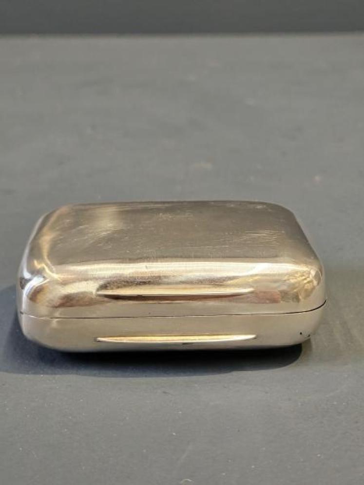 Rare Victorian Silver Soap Box - Image 2