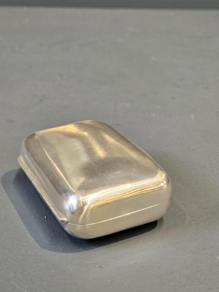 Rare Victorian Silver Soap Box - Image 3