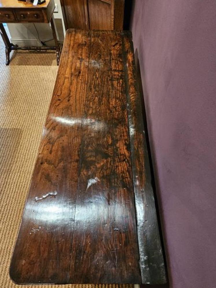 George III Country House Oak Dresser - Image 4