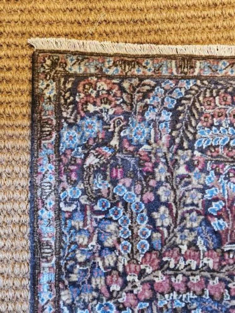Unusual Fine Quality Persian Pure Wool Rug - Image 2