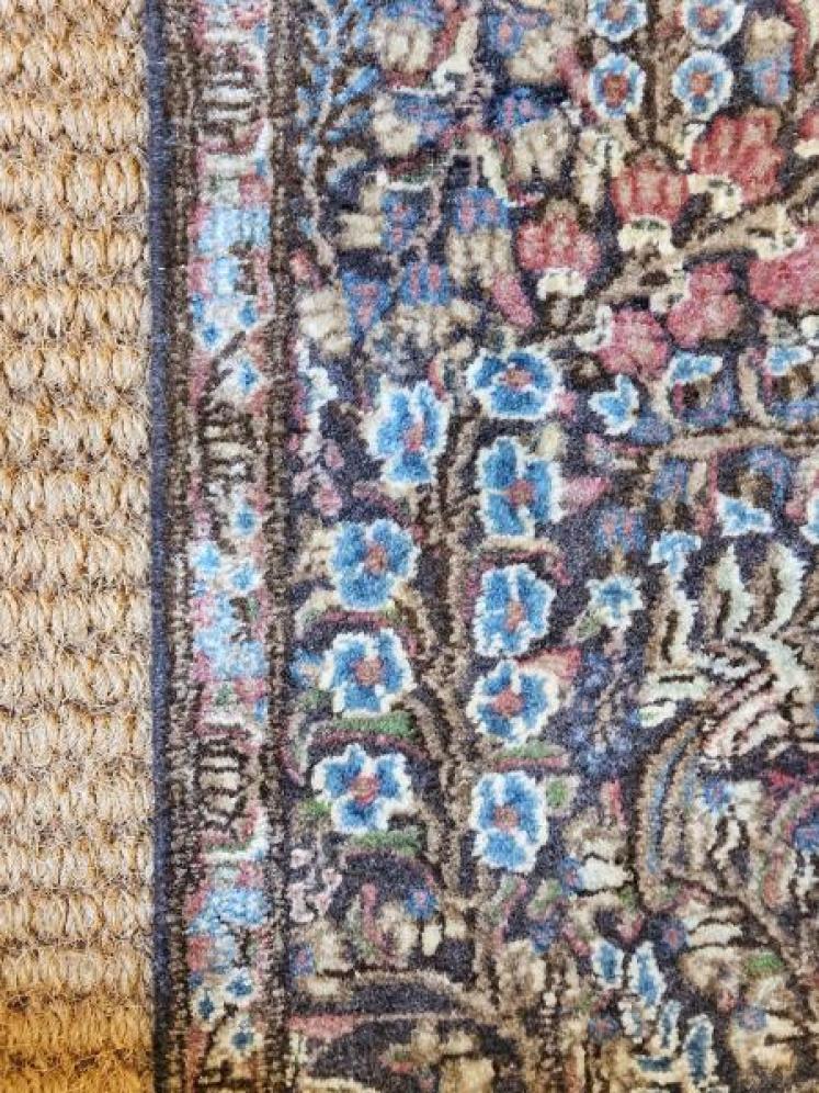 Unusual Fine Quality Persian Pure Wool Rug - Image 3
