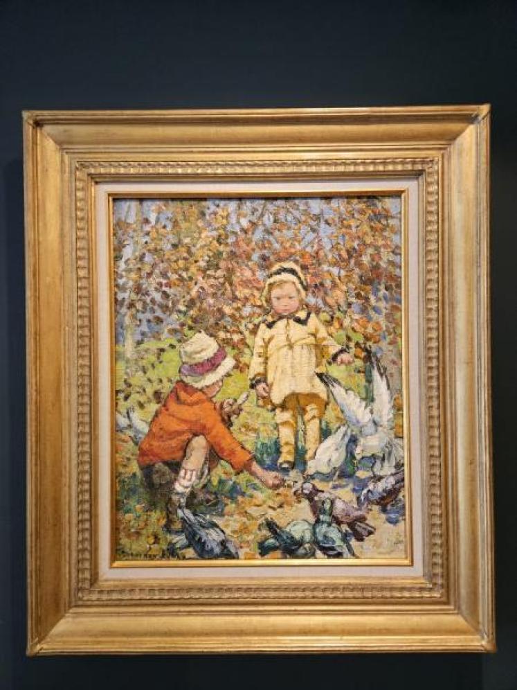 Oil on Board Painting by Dorothea Sharp 'Autumn' - Image 1