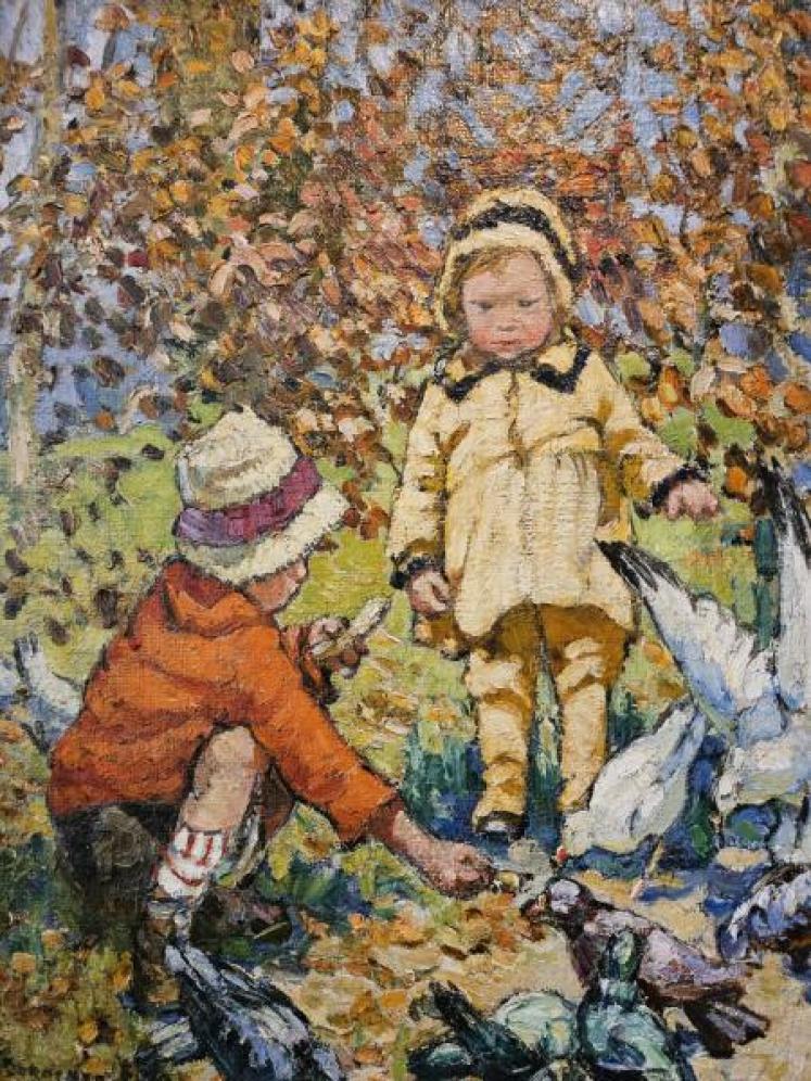 Oil on Board Painting by Dorothea Sharp 'Autumn' - Image 2