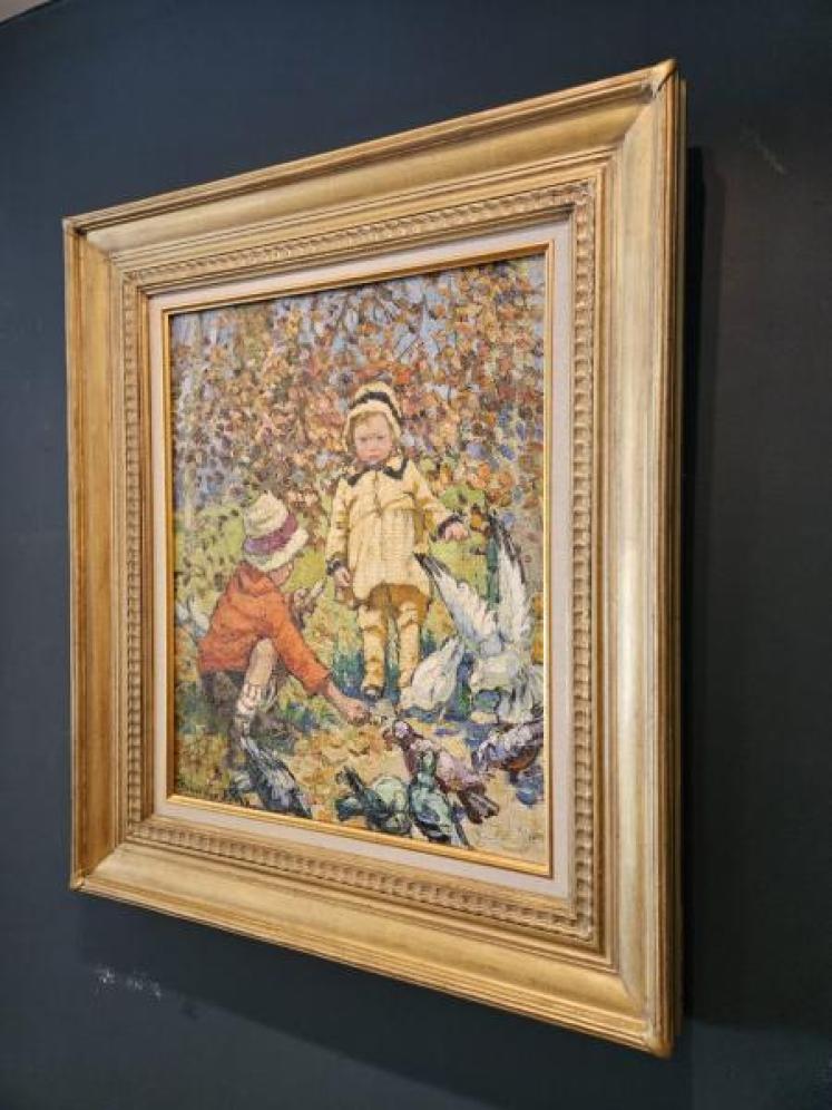 Oil on Board Painting by Dorothea Sharp 'Autumn' - Image 3