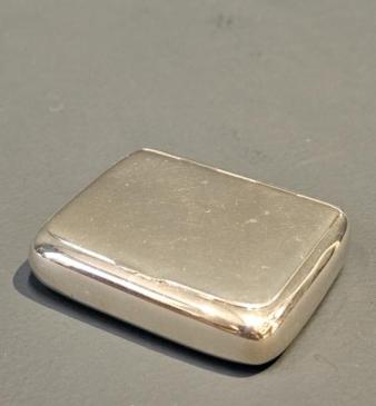 Edwardian Chester Silver Snuff Box