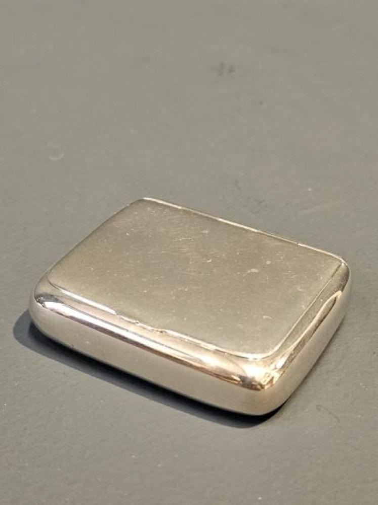 Edwardian Chester Silver Snuff Box - Image 1