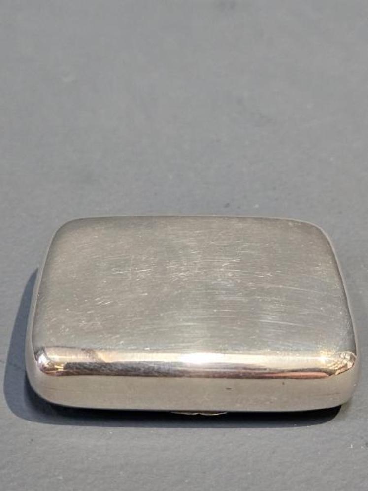 Edwardian Chester Silver Snuff Box - Image 4