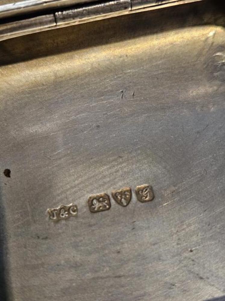 Edwardian Chester Silver Snuff Box - Image 7