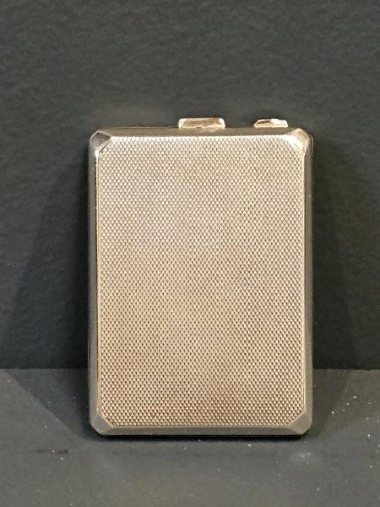 Silver and 9ct Gold Match Case - Image 2