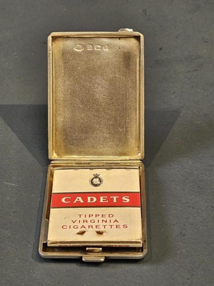 Silver and 9ct Gold Match Case - Image 4