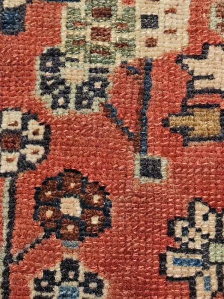 8.5 Foot Persian Pure Wool Runner - Image 3