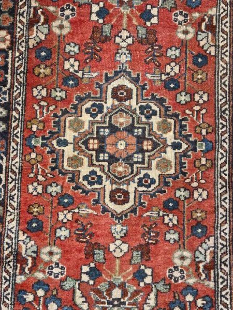 8.5 Foot Persian Pure Wool Runner - Image 4