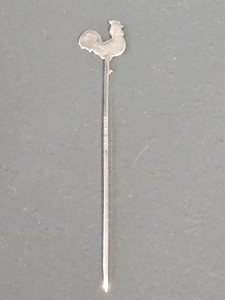 Silver and Enamel Cockerel Cocktail Sticks - Image 5
