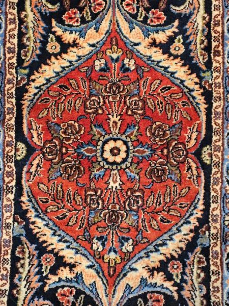 7' 6" Persian Pure Wool Runner  - Image 5