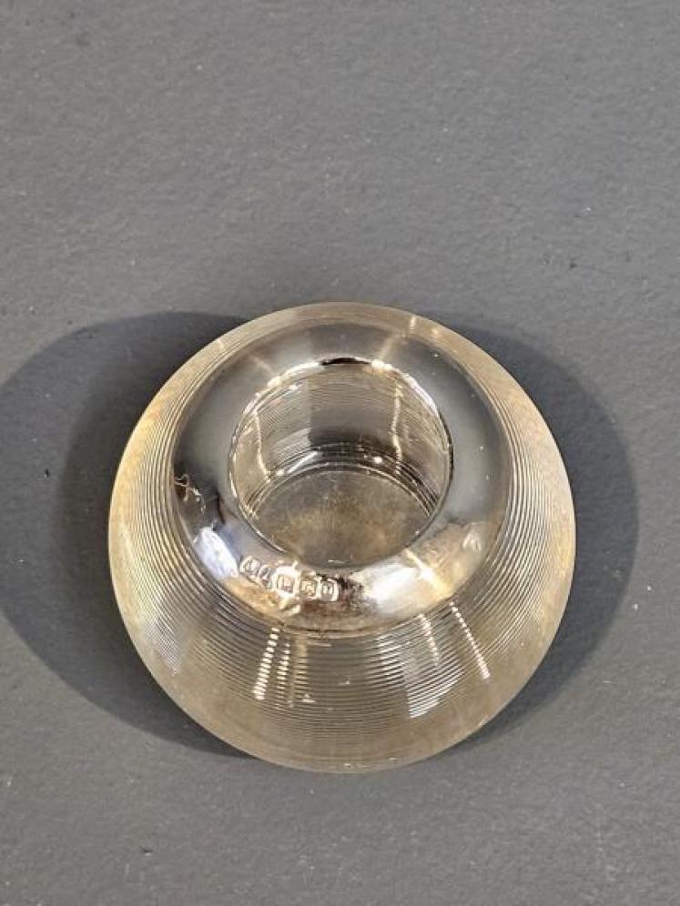 George V Silver and Crystal Match Striker - Image 5