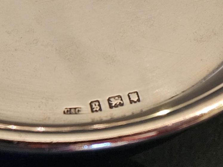 Unusual Silver Bulldog Pin Cushion and Pin Tray - Image 6