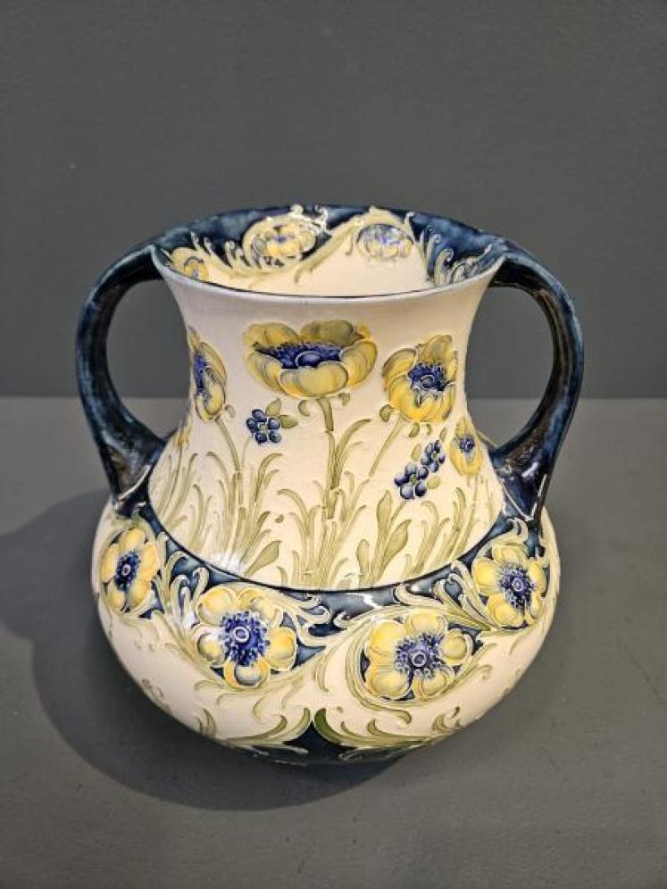 Moorcroft Macintyre Poppies Twin Handle Vase - Image 1