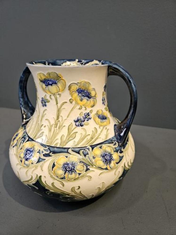 Moorcroft Macintyre Poppies Twin Handle Vase - Image 3