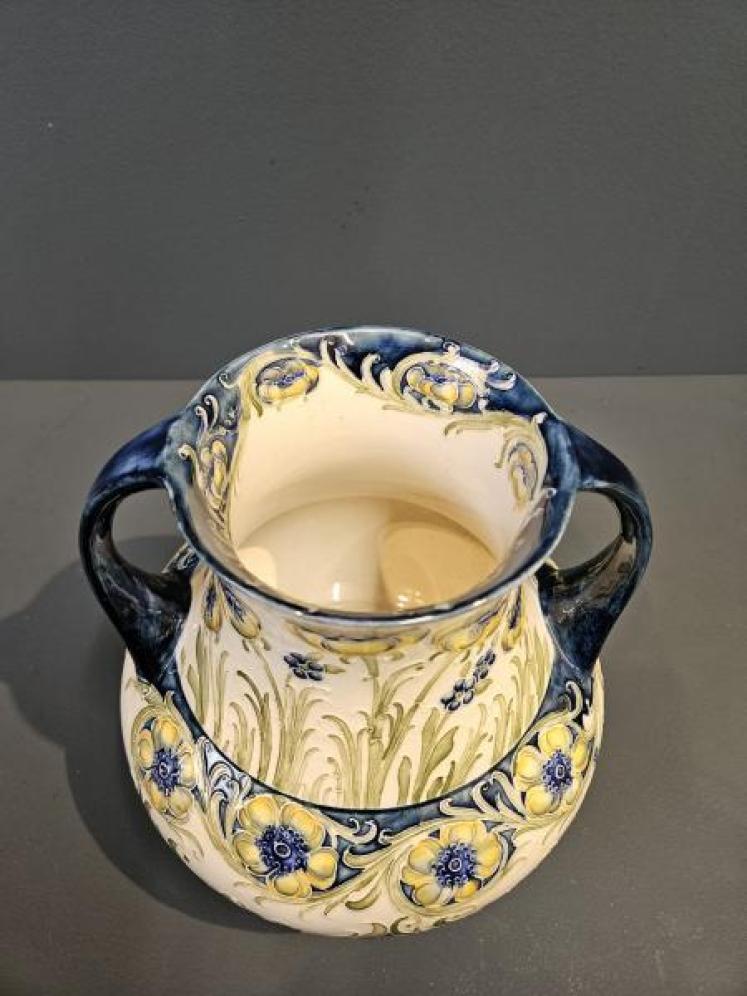 Moorcroft Macintyre Poppies Twin Handle Vase - Image 4