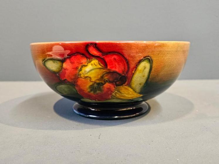 Moorcroft Orchid Flambe Bowl - Image 4