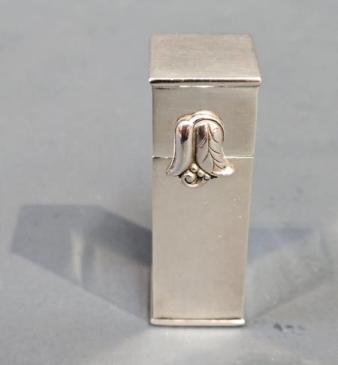 Silver Lipstick Case