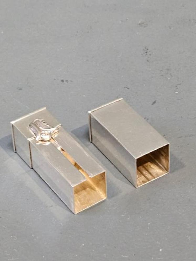 Silver Lipstick Case - Image 4