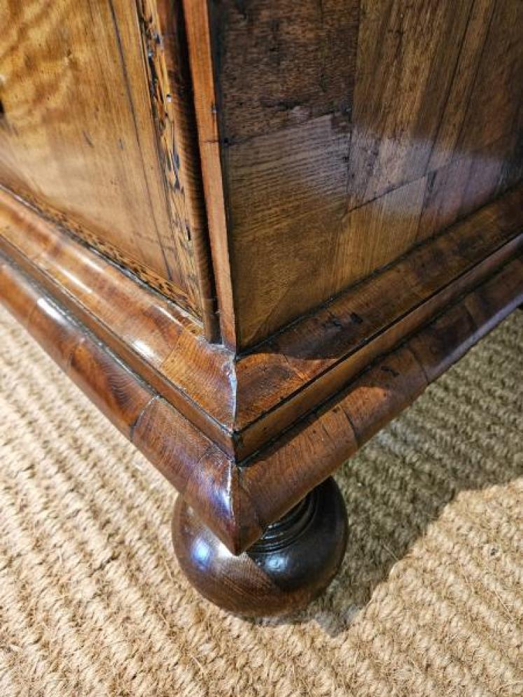 William & Mary Walnut Chest - Image 4