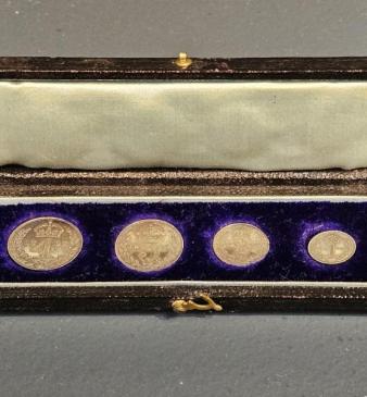 Mint Boxed Set of 1892 Silver Maundy Money
