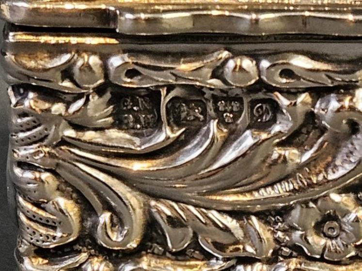 Fine Quality Edwardian Chester Silver Ring Box - Image 3