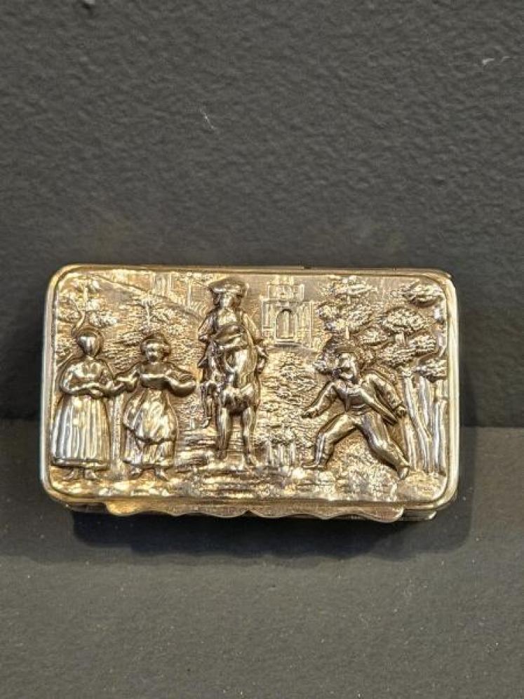 Fine Quality Edwardian Chester Silver Ring Box - Image 5