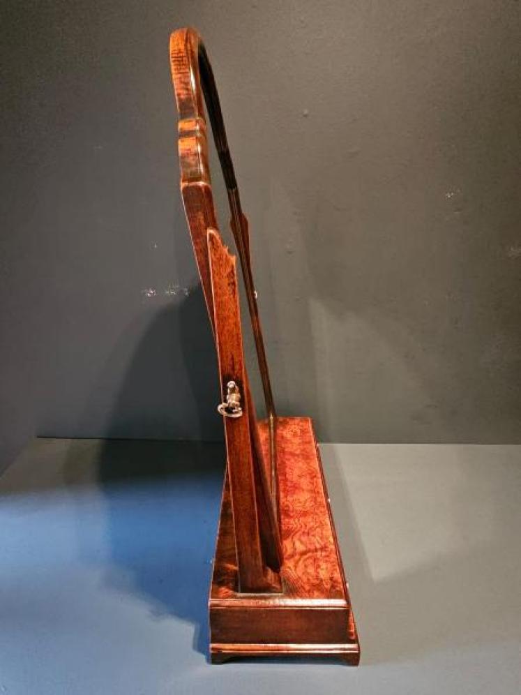 George II Burr Elm Toilet Mirror - Image 6