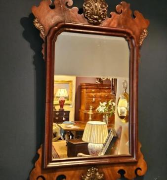 George III Mahogany Mirror