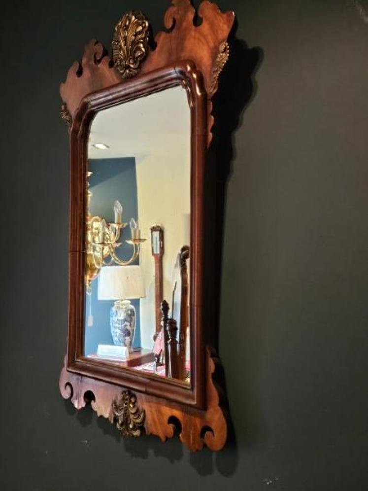 George III Mahogany Mirror - Image 6