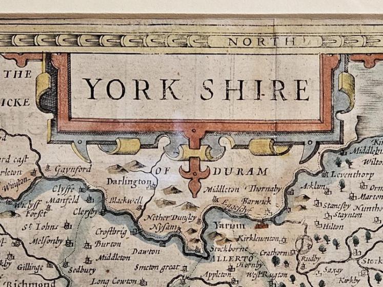 Early Speeds Map of Yorkshire - Image 4