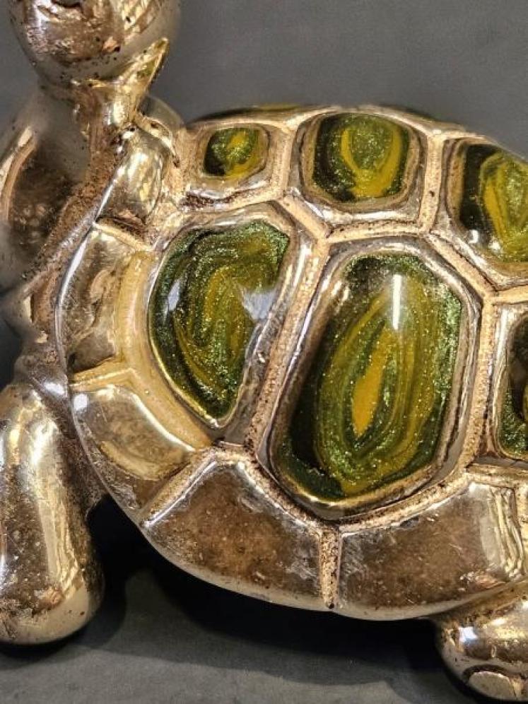 Silver and Enamel Turtle - Image 5
